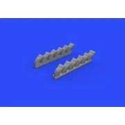 Spirfire Mk.IX exhaust stack-fishtail for Revell, 1/32 - Eduard Acc...