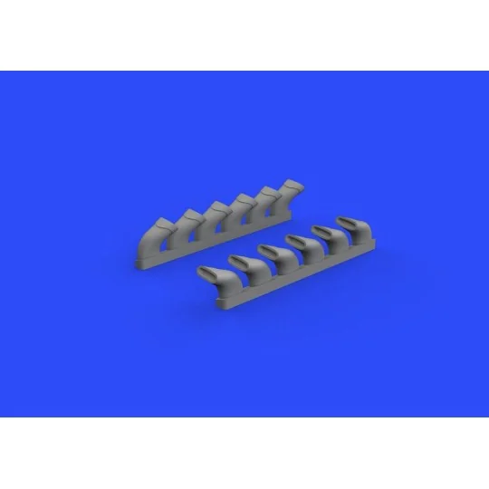 Spirfire Mk.IX exhaust stack-fishtail for Revell, 1/32 - Eduard Acc...