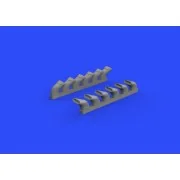 Spirfire Mk.IX exhaust stack-fishtail for Revell, 1/32 - Eduard Acc...
