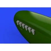 Spirfire Mk.IX exhaust stack-fishtail for Revell, 1/32 - Eduard Acc...