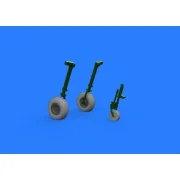 P-51D wheels for Revell, 1/32 - Eduard Accessories 632116