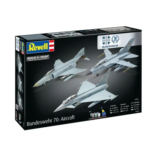 Geschenkset 70 Jahre Bundeswehr: Airplanes, 1/72 - Revell 05627