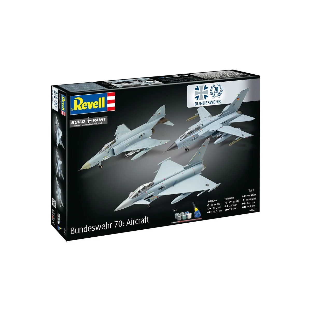 Geschenkset 70 Jahre Bundeswehr: Airplanes, 1/72 - Revell 05627