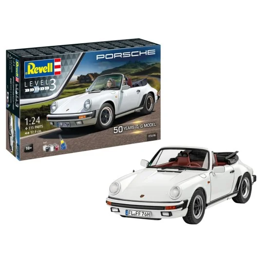 50 Years of Porsche 911 G-Model (Cabriolet), 1/24 - Revell 05646