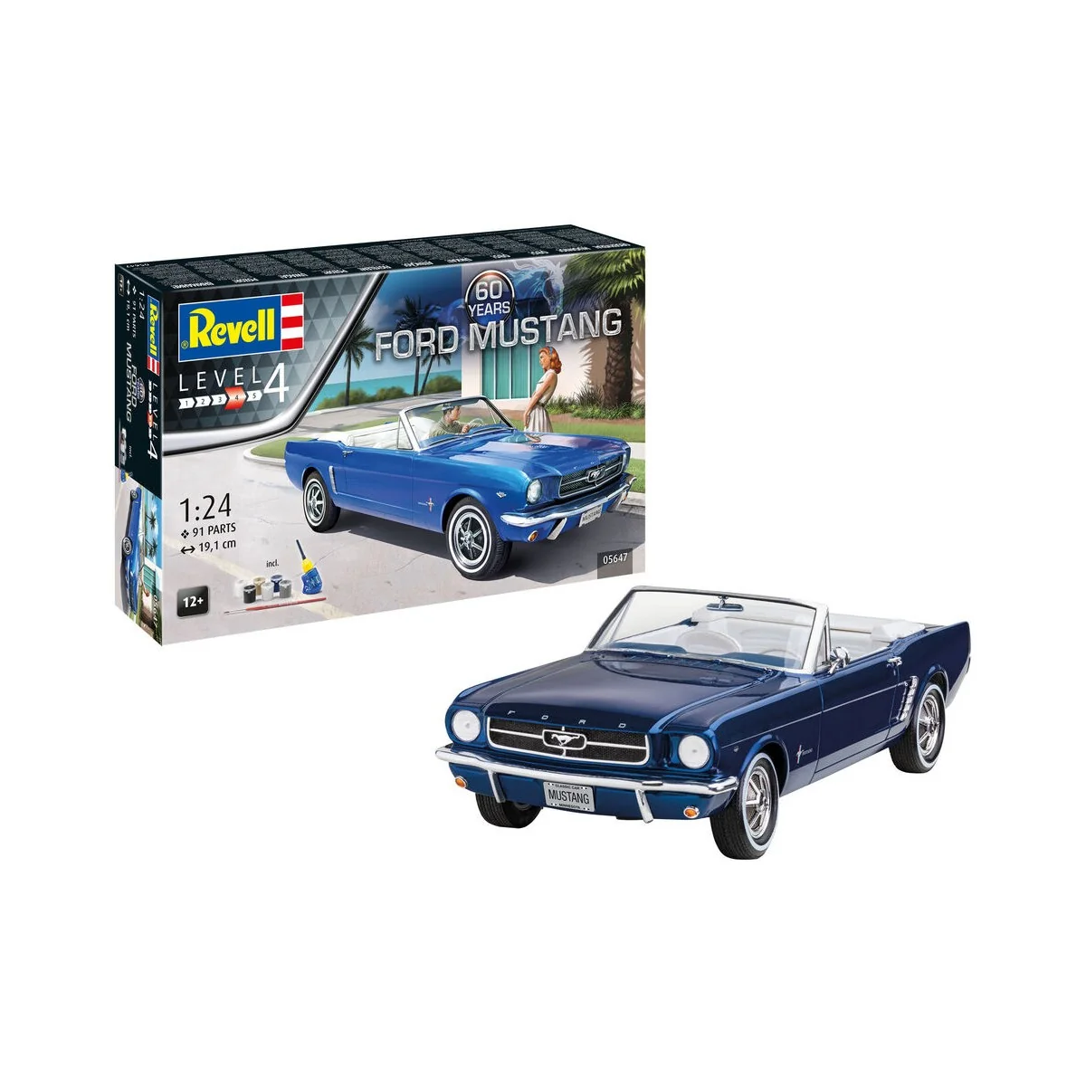 Geschenkset 60th Anniversary of Ford Mustang, 1/24 - Revell 05647