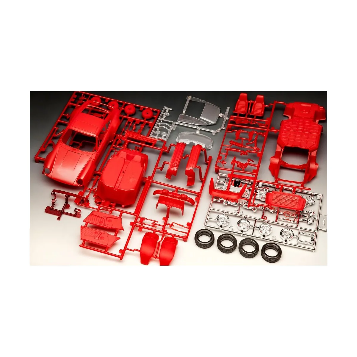 Geschenkset Porsche 911 Turbo 50th Anniversary, 1/24 - Revell 05634