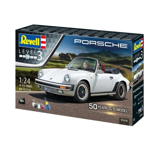 50 Years of Porsche 911 G-Model (Cabriolet), 1/24 - Revell 05646