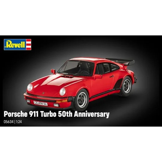 Geschenkset Porsche 911 Turbo 50th Anniversary, 1/24 - Revell 05634