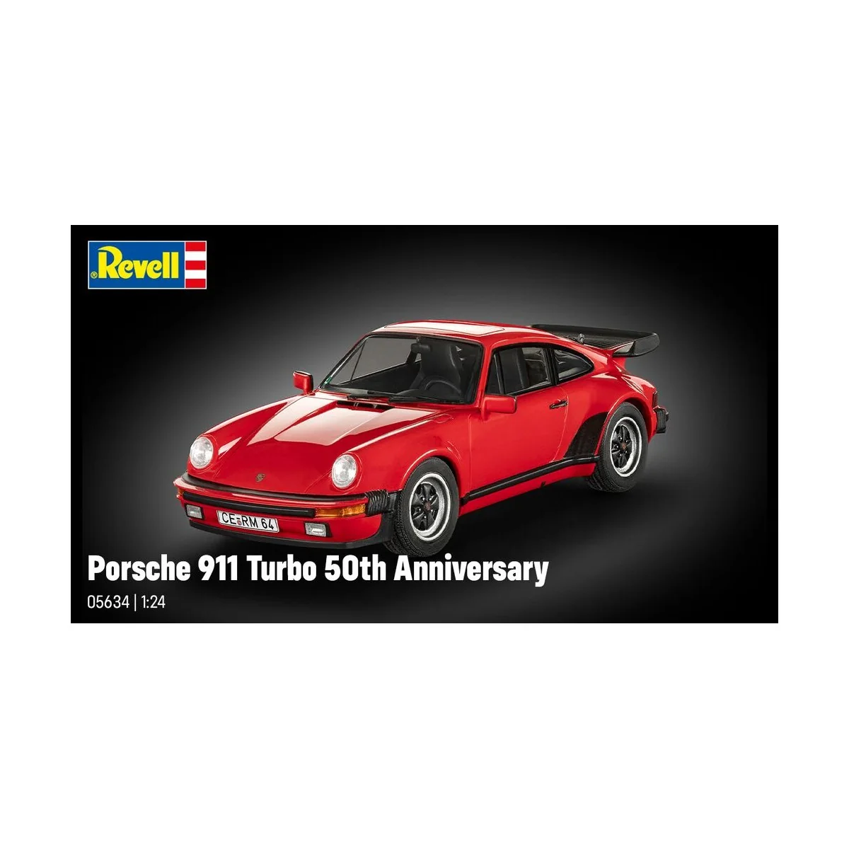 Geschenkset Porsche 911 Turbo 50th Anniversary, 1/24 - Revell 05634