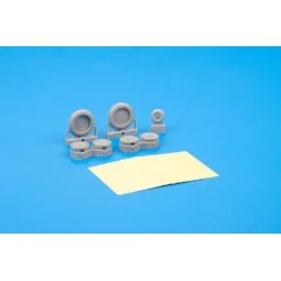 Fw 190A-8 wheels for Revell - Eduard Accessories 632125