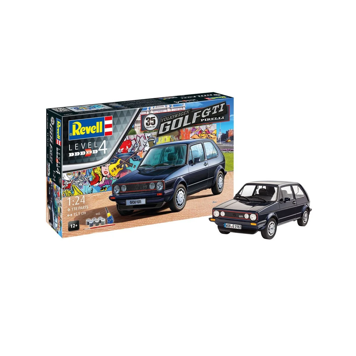35 Years VW Golf GTI Pirelli, 1/24 - Revell 05694