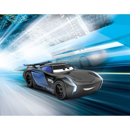 Jackson Storm Disney-Cars Auto mit Licht & Sound, 1/20 - Revell 06563