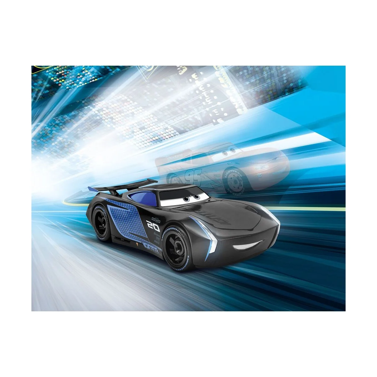 Jackson Storm Disney-Cars Auto mit Licht & Sound, 1/20 - Revell 06563
