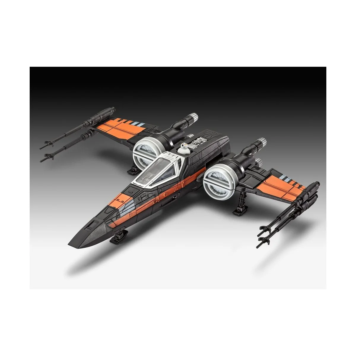 Poe's X-Wing Fighter (w/Sound): Build & Play, 1/78 - Revell 06564
