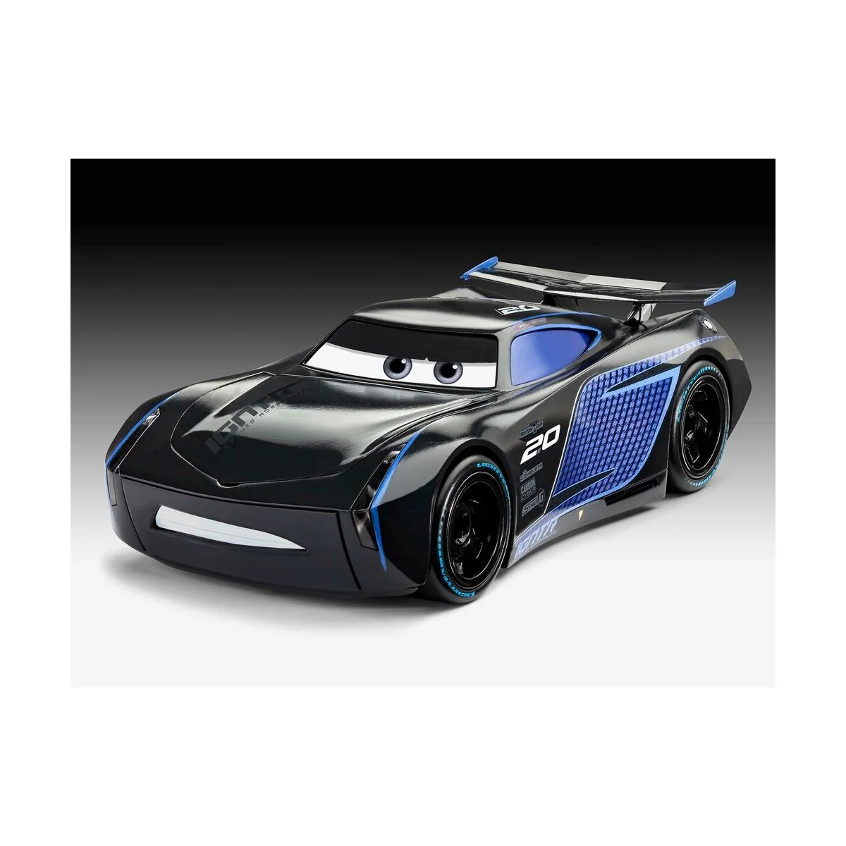 Jackson Storm Disney-Cars Auto mit Licht & Sound, 1/20 - Revell 06563