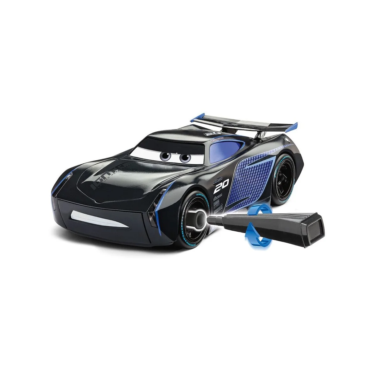 Jackson Storm Disney-Cars Auto mit Licht & Sound, 1/20 - Revell 06563