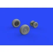 F/A-18E wheels for Revell, 1/32 - Eduard Accessories 632136