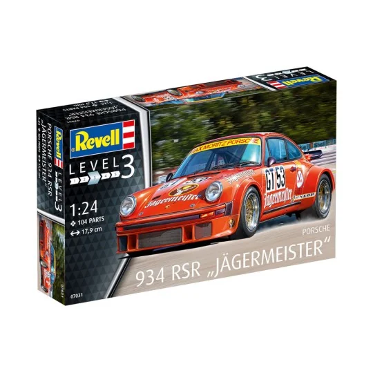 Porsche 934 RSR "Jägermeister, 1/24 - Revell 07031