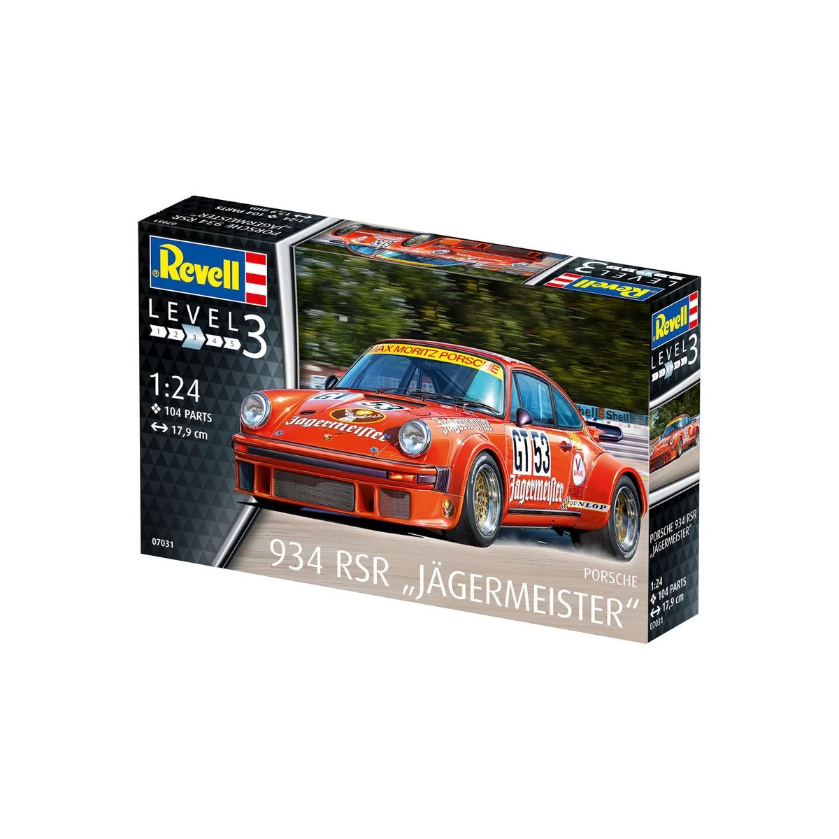 Porsche 934 RSR "Jägermeister, 1/24 - Revell 07031