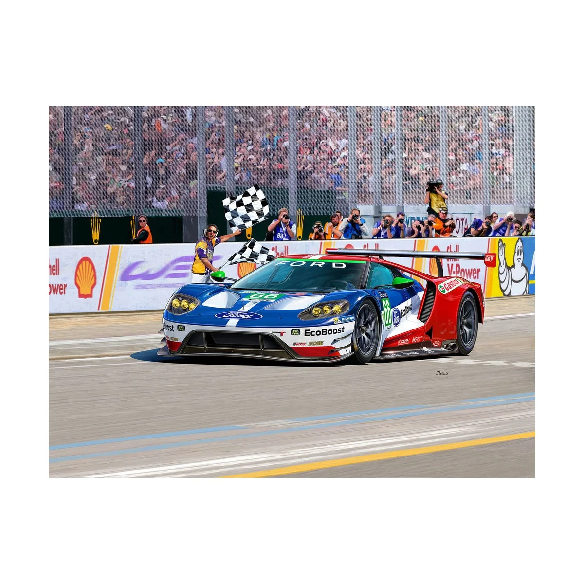 Ford GT Le Mans 2017, 1/24 - Revell 07041