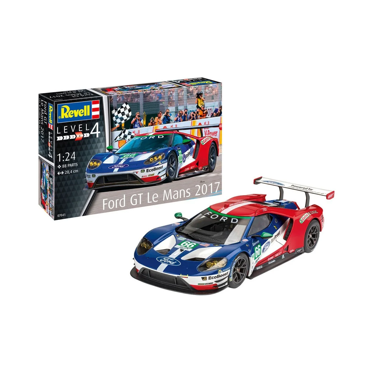 Ford GT Le Mans 2017, 1/24 - Revell 07041