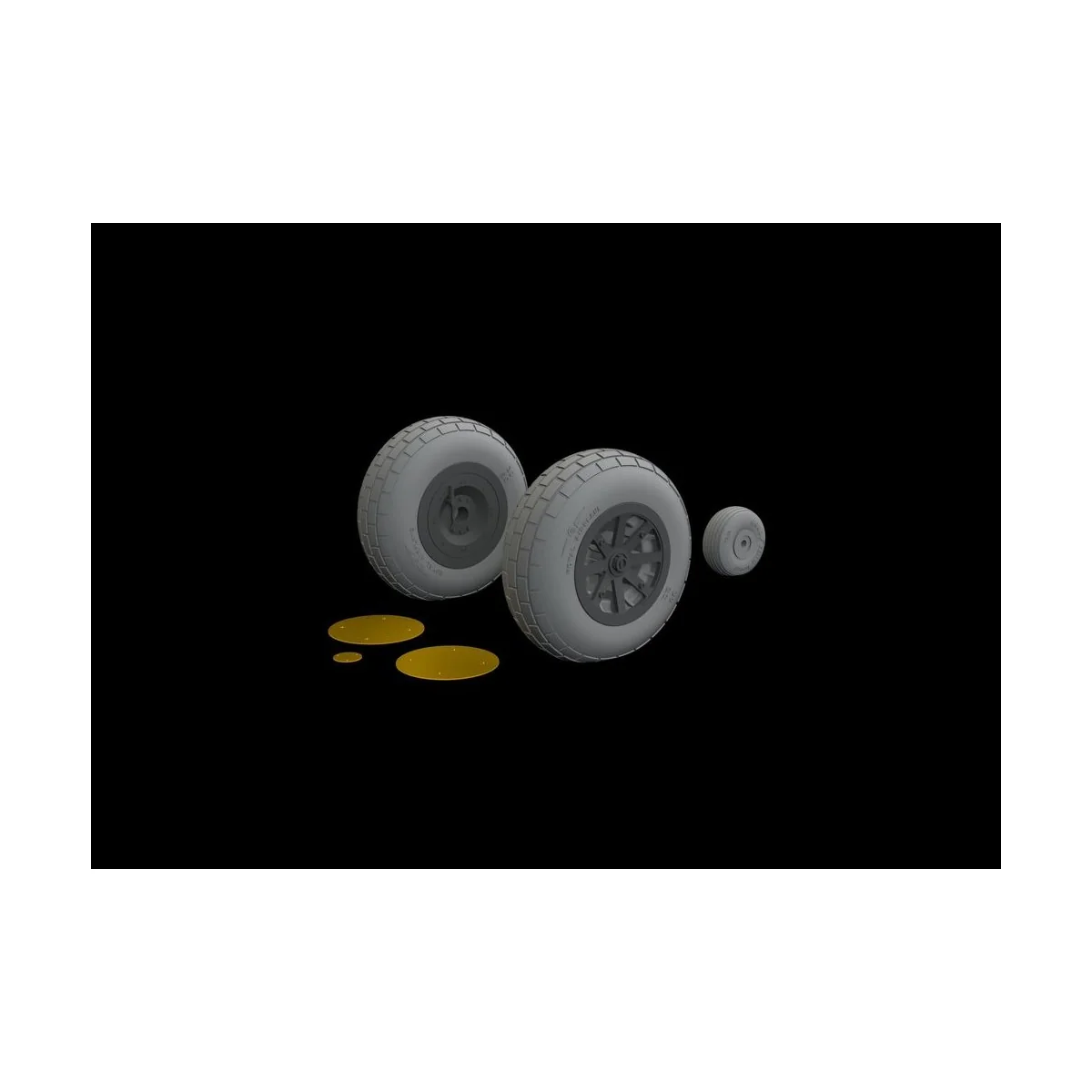 P-40N wheels for Trumpeter, 1/32 - Eduard Accessories 632143