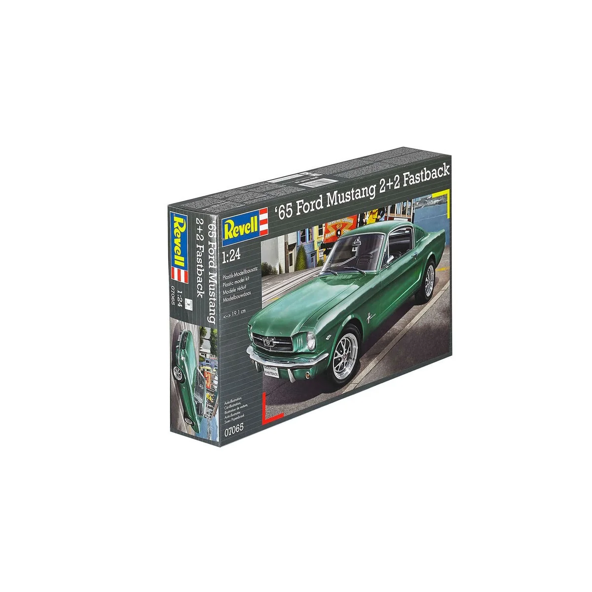 1965 Ford Mustang 2+2 Fastback, 1/24 - Revell 07065