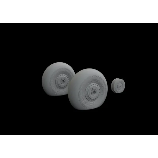 Lancaster wheels for HKM, 1/32 - Eduard Accessories 632144