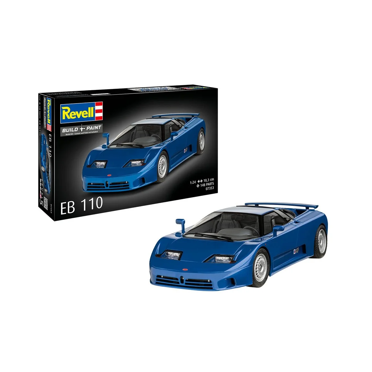 Bugatti EB110, 1/24 - Revell 07353