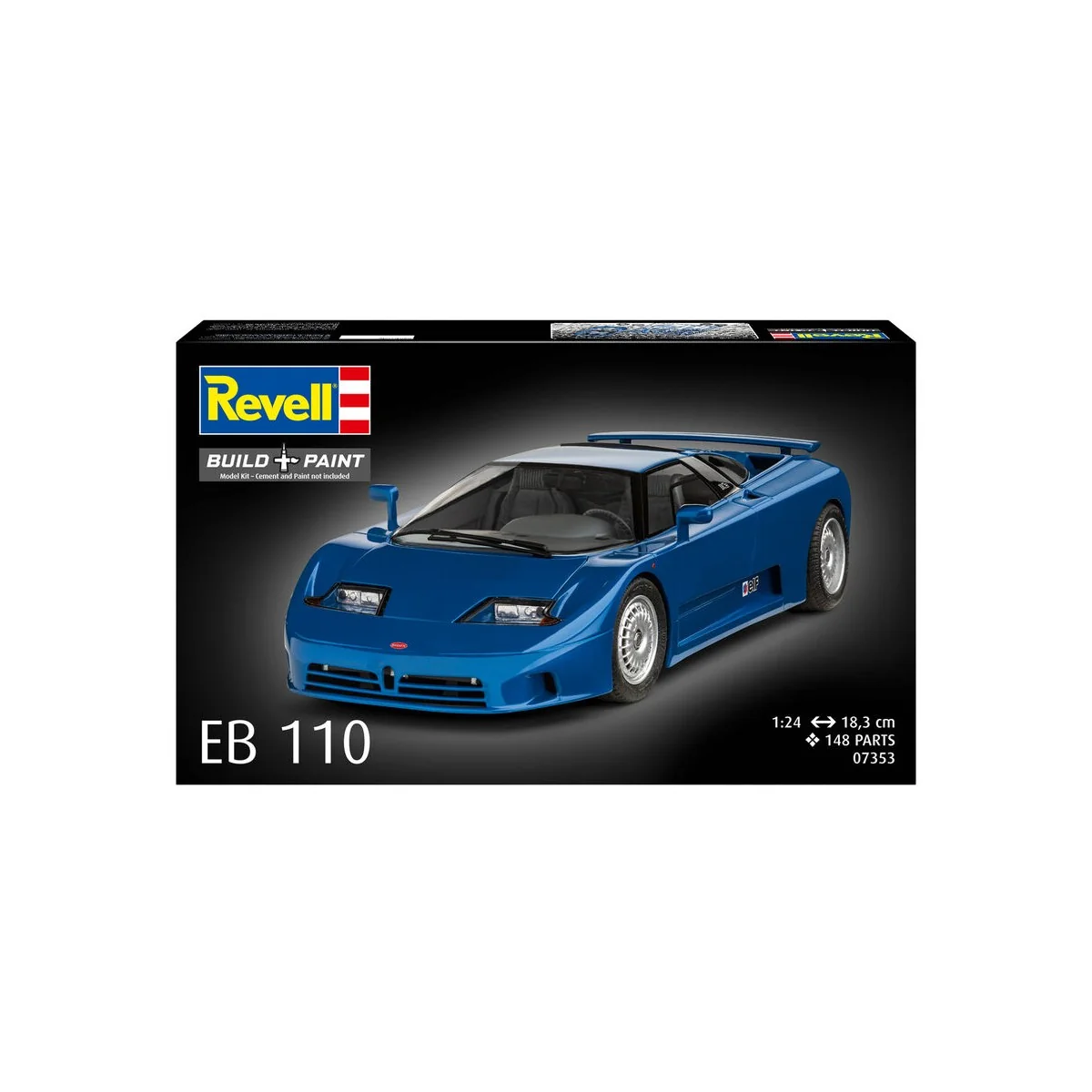 Bugatti EB110, 1/24 - Revell 07353