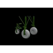 B-24 wheels (8spoke front wheel) for Hobby Boss - Eduard Accessorie...