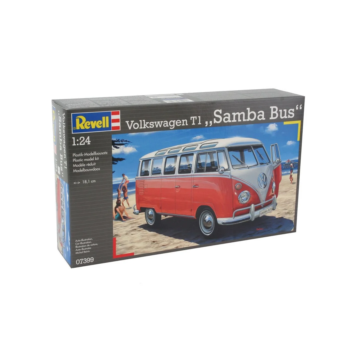 VW T1 Samba Bus, 1/24 - Revell 07399