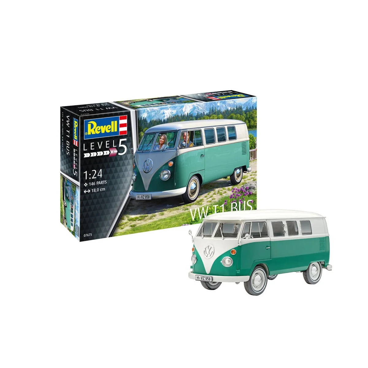 VW T1 Bus, 1/24 - Revell 07675
