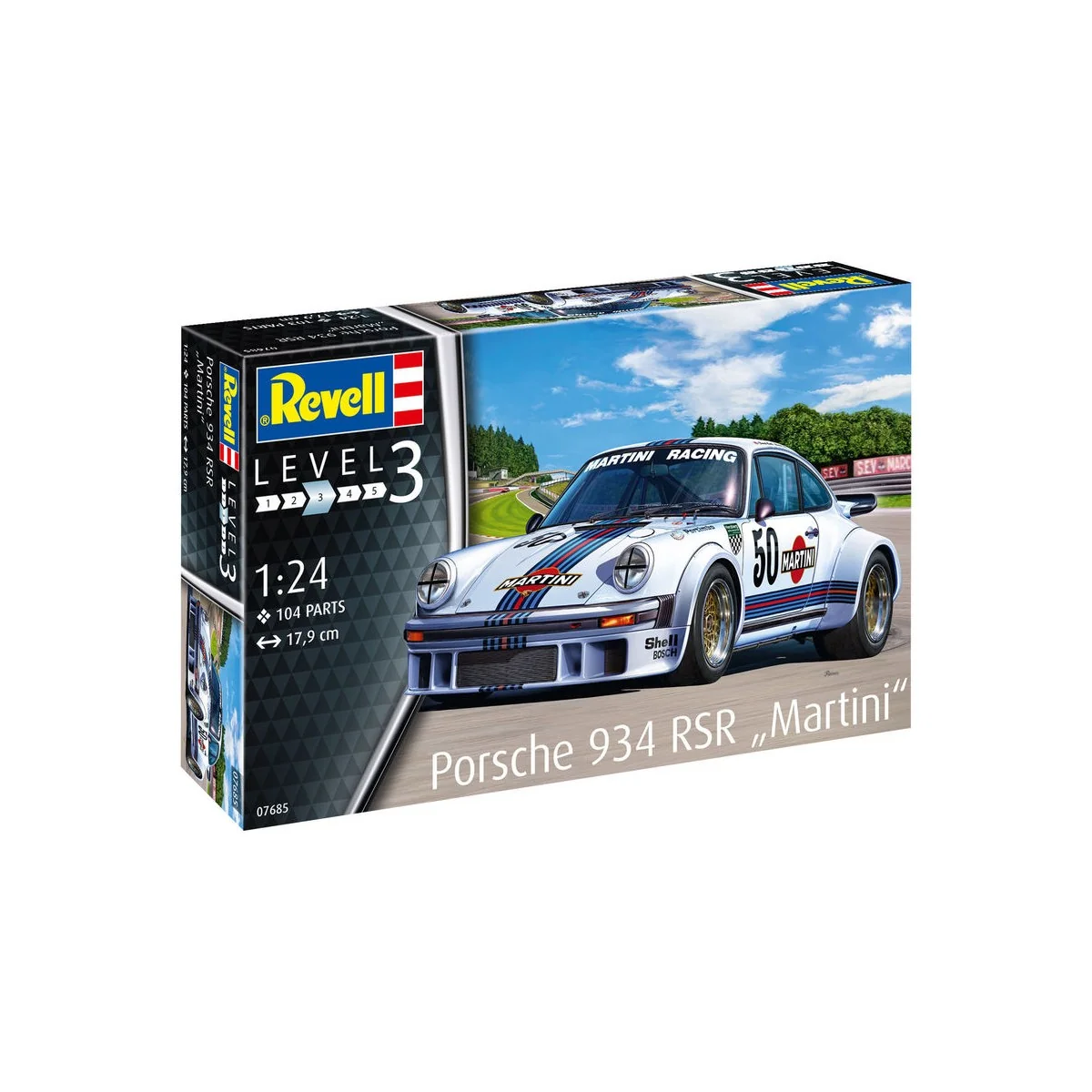 Porsche 934 RSR "Martini, 1/24 - Revell 07685