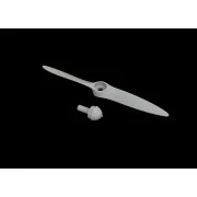 Bf 108 wooden propeller for Eduard, 1/32 - Eduard Accessories 632151 Bf 108 wooden propeller for Eduard, 1/32 - Eduard Accessories 632151