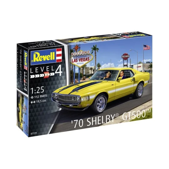 '70 Shelby Mustang GT500, 1/25 - Revell 07729