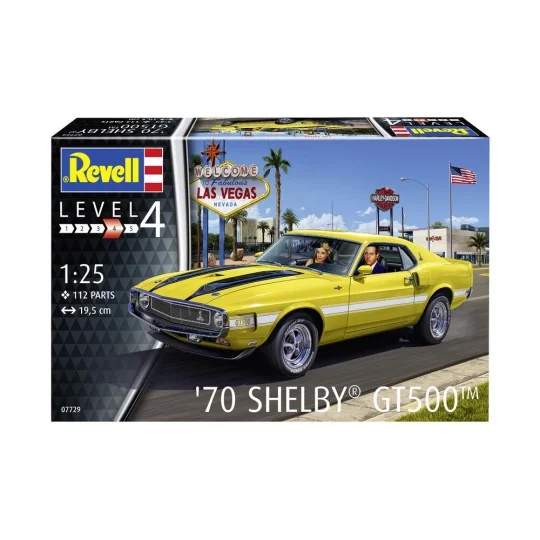 '70 Shelby Mustang GT500, 1/25 - Revell 07729
