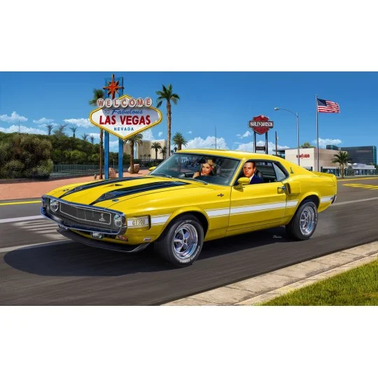 '70 Shelby Mustang GT500, 1/25 - Revell 07729