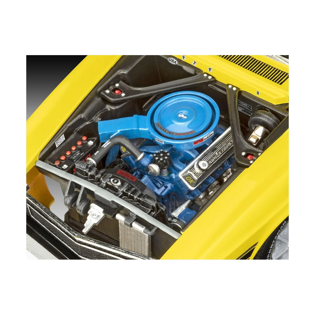 '70 Shelby Mustang GT500, 1/25 - Revell 07729