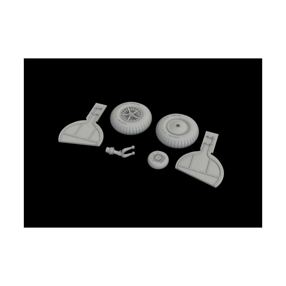 Bf 108 wheels spoked for Eduard, 1/32 - Eduard Accessories 632155