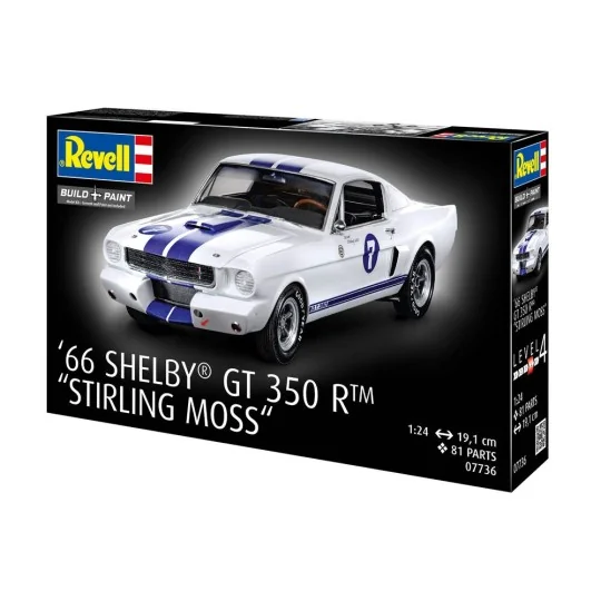 1966 Shelby GT 350 R Stirling Moss, 1/24 - Revell 07736