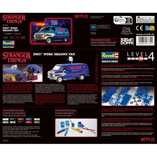 Car Stranger Things, 1/25 - Revell 07732