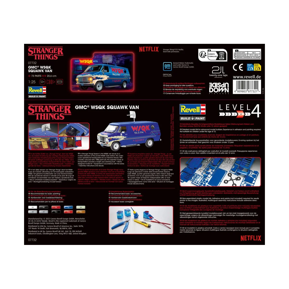 Car Stranger Things, 1/25 - Revell 07732