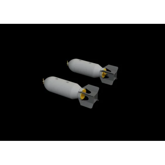 US 1000lb bombs, 1/32 - Eduard Accessories 632158 US 1000lb bombs, 1/32 - Eduard Accessories 632158