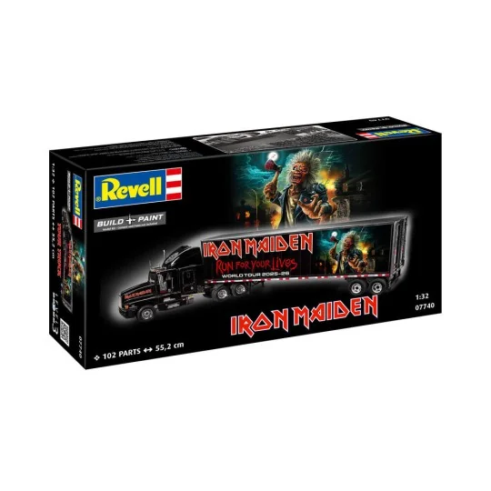 Tour Truck Iron Maiden (50th Anniversary), 1/32 - Revell 07740