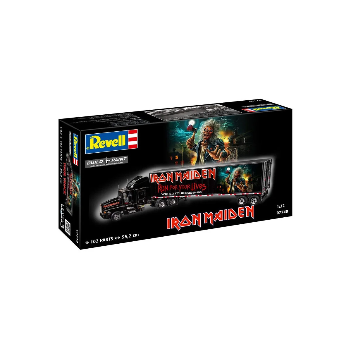 Tour Truck Iron Maiden (50th Anniversary), 1/32 - Revell 07740
