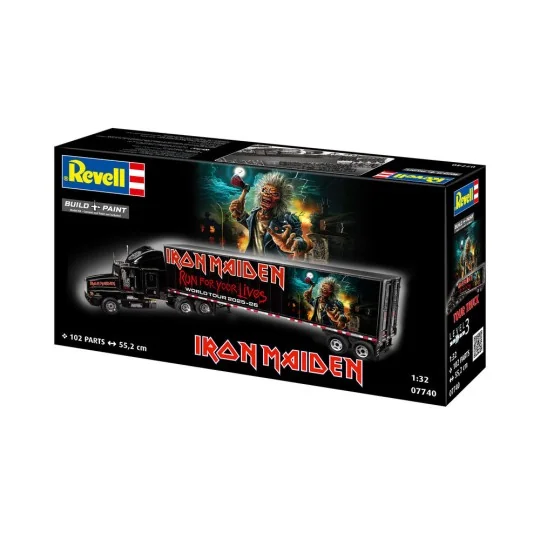 Tour Truck Iron Maiden (50th Anniversary), 1/32 - Revell 07740