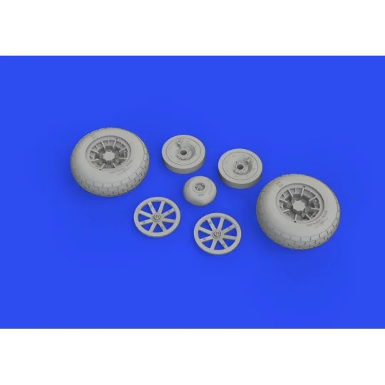 P-40E wheels for Trumpeter, 1/32 - Eduard Accessories 632160