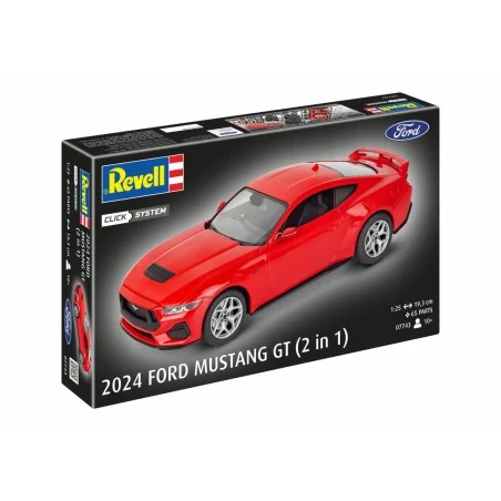 2024 Ford Mustang GT (easy-click), 1/25 - Revell 07743