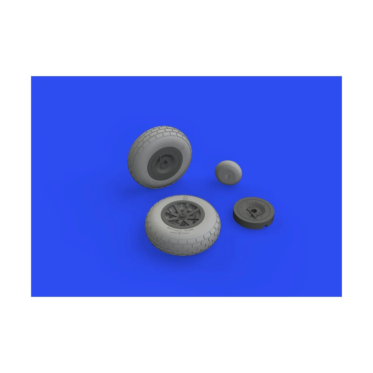 P-40E wheels for Trumpeter - Eduard Accessories 632160